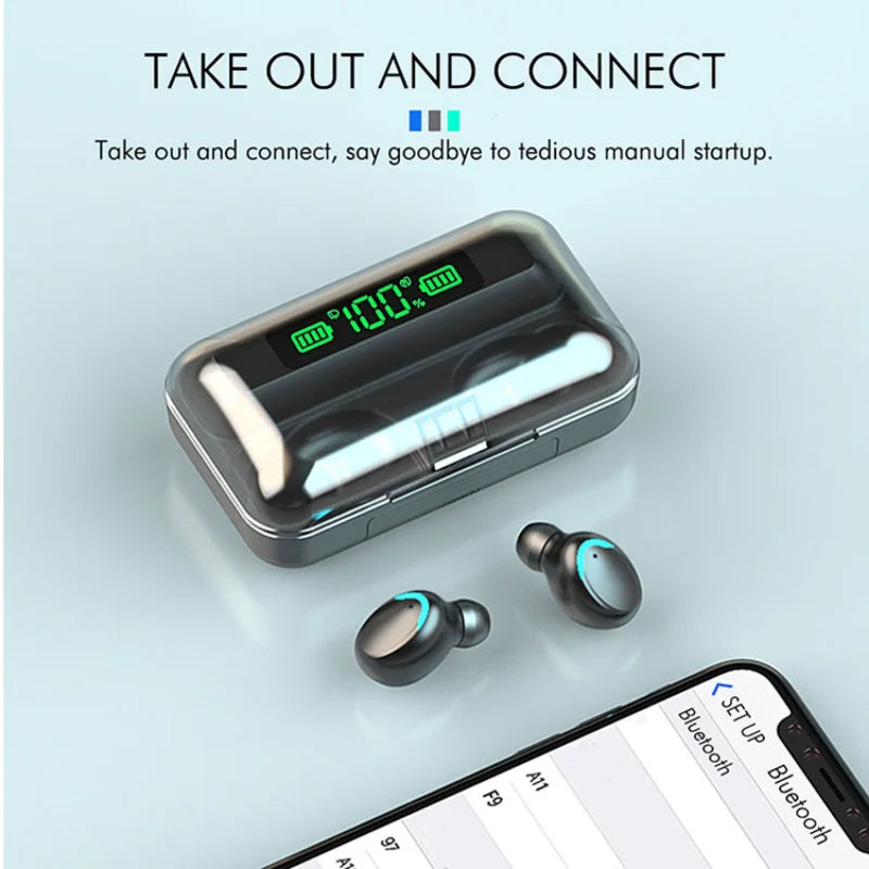 F9 TWS Wireless Earbuds