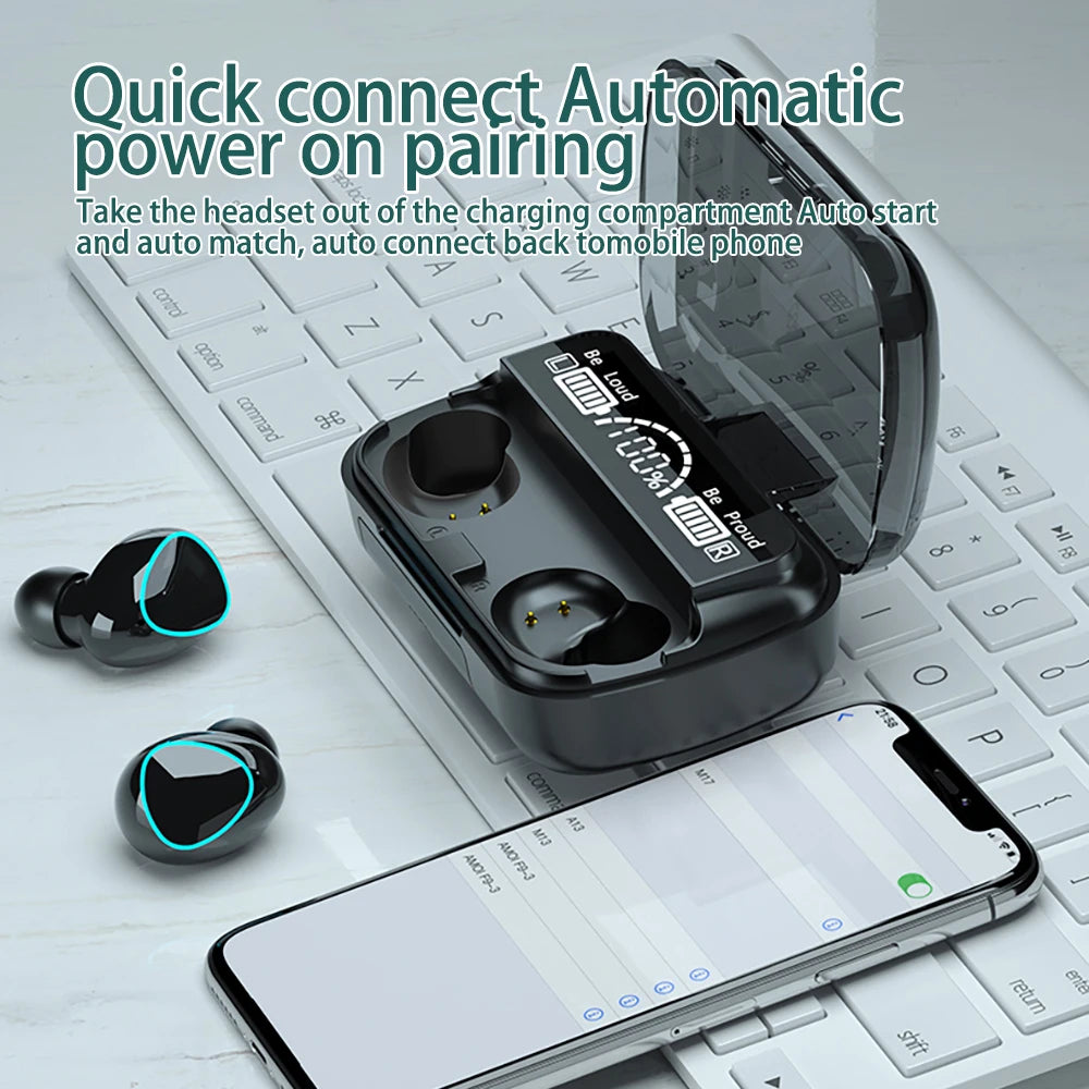 M10 TWS Bluetooth Earphones